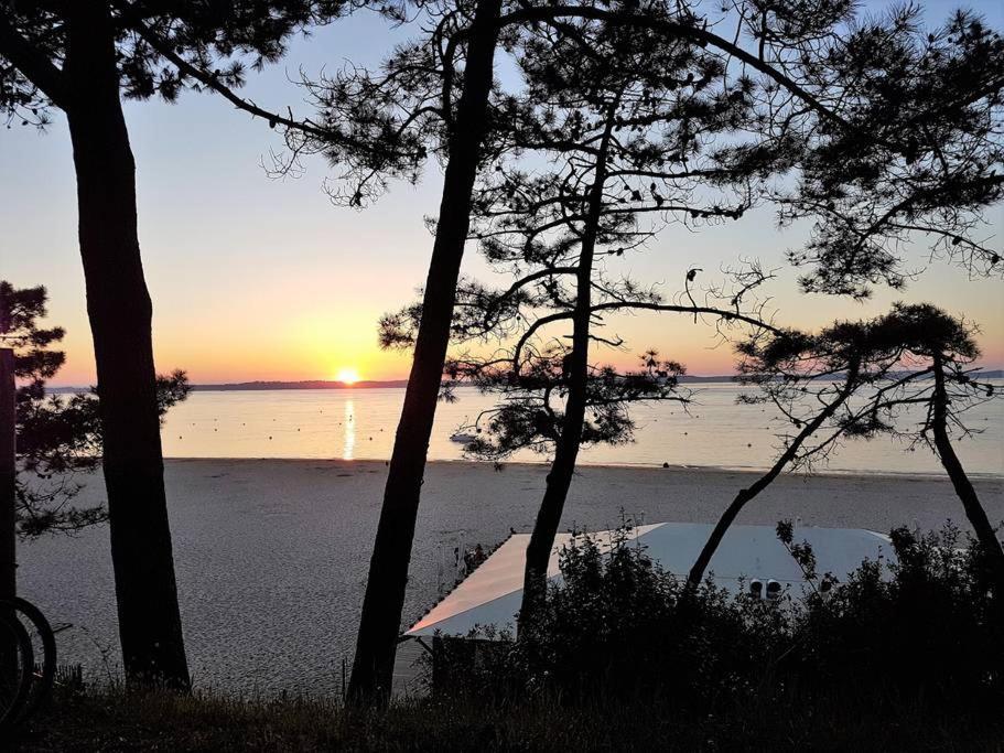 Appartement Les Pieds Dans L Eau Acces Direct Plage Pereire, Parking Gratuit ,Wifi Arcachon Luaran gambar